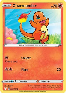 Charmander - SWSH04: Vivid Voltage #023