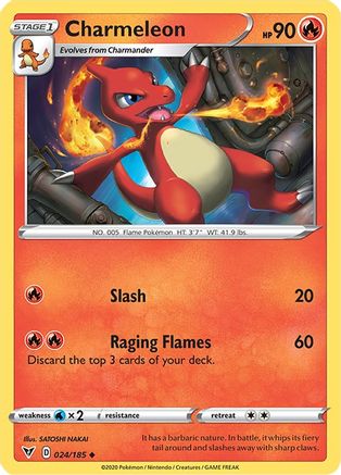 Charmeleon - SWSH04: Vivid Voltage #024