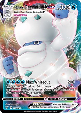 Galarian Darmanitan VMAX - SWSH04: Vivid Voltage #037