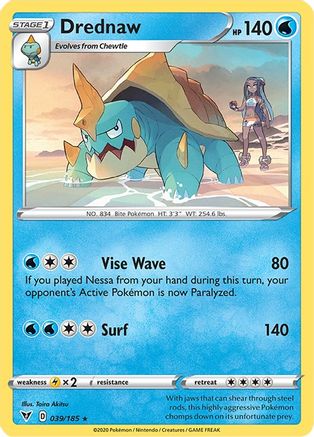 Drednaw - SWSH04: Vivid Voltage #039