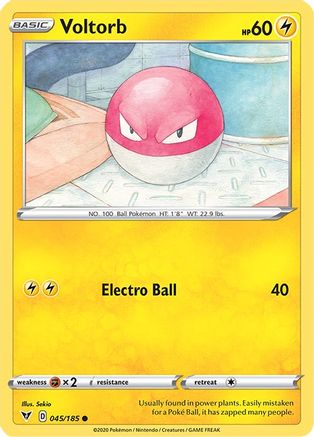 Voltorb - SWSH04: Vivid Voltage #045