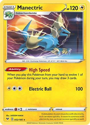 Manectric - SWSH04: Vivid Voltage #052