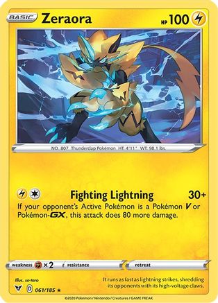 Zeraora - SWSH04: Vivid Voltage #061
