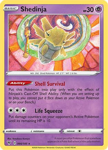 Shedinja - SWSH04: Vivid Voltage #066