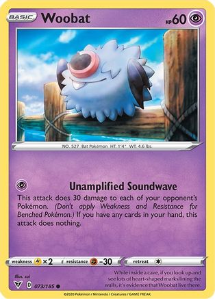 Woobat - SWSH04: Vivid Voltage #073
