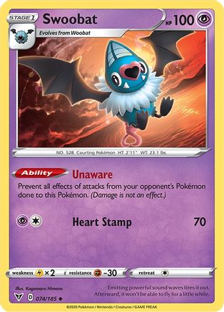 Swoobat - SWSH04: Vivid Voltage #074