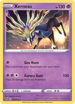 Xerneas - SWSH04: Vivid Voltage #078