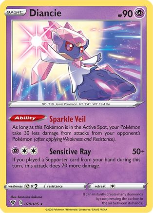 Diancie - SWSH04: Vivid Voltage #079