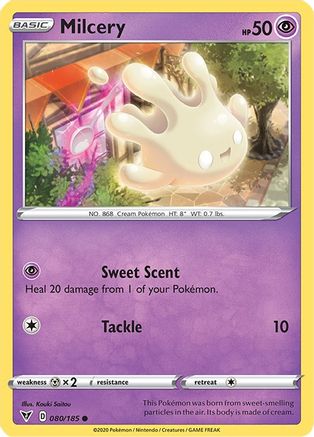 Milcery - SWSH04: Vivid Voltage #080
