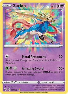 Zacian - SWSH04: Vivid Voltage #082