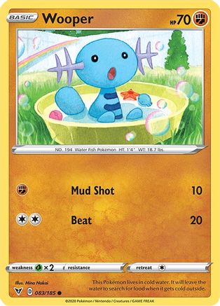 Wooper - SWSH04: Vivid Voltage #083