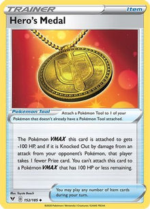 Hero's Medal - SWSH04: Vivid Voltage #152