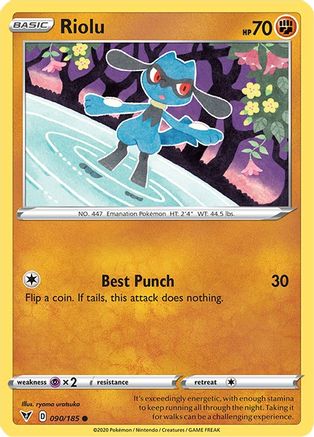 Riolu - SWSH04: Vivid Voltage #090