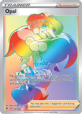 Opal (Secret) - SWSH04: Vivid Voltage #197