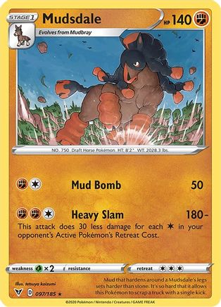 Mudsdale - SWSH04: Vivid Voltage #097