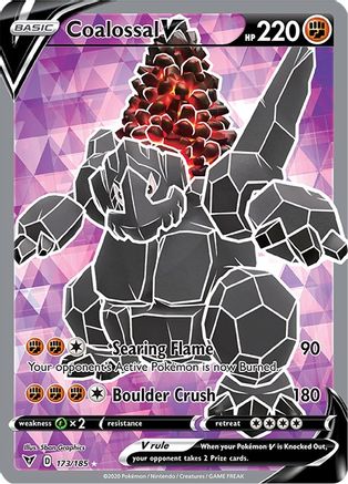 Coalossal V (Full Art) - SWSH04: Vivid Voltage #173