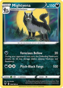 Mightyena - SWSH04: Vivid Voltage #104