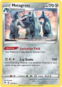 Metagross - SWSH04: Vivid Voltage #118