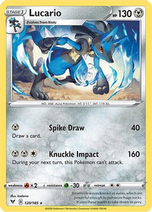 Lucario - SWSH04: Vivid Voltage #120