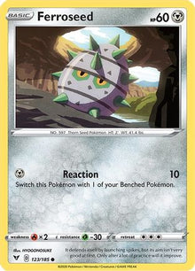 Ferroseed - SWSH04: Vivid Voltage #123
