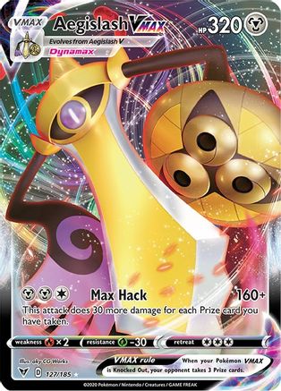 Aegislash VMAX - SWSH04: Vivid Voltage #127