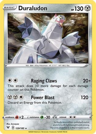 Duraludon - SWSH04: Vivid Voltage #129