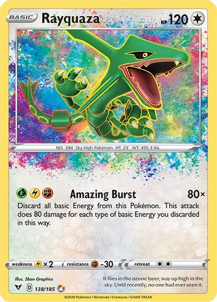 Rayquaza - SWSH04: Vivid Voltage #138