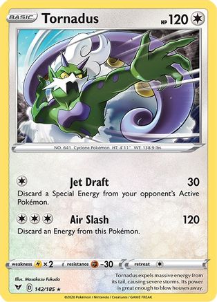 Tornadus - SWSH04: Vivid Voltage #142
