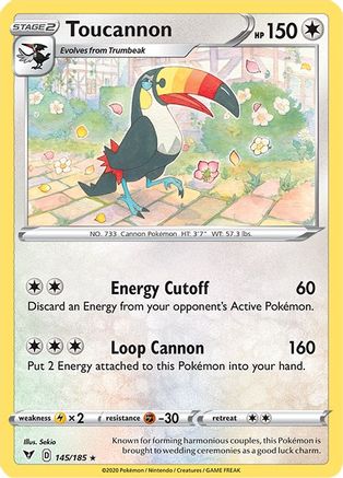 Toucannon - SWSH04: Vivid Voltage #145