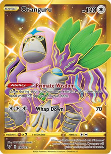 Oranguru (Secret) - SWSH04: Vivid Voltage #199