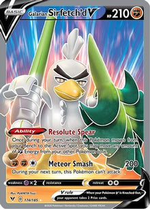 Galarian Sirfetch'd V (Full Art) - SWSH04: Vivid Voltage #174