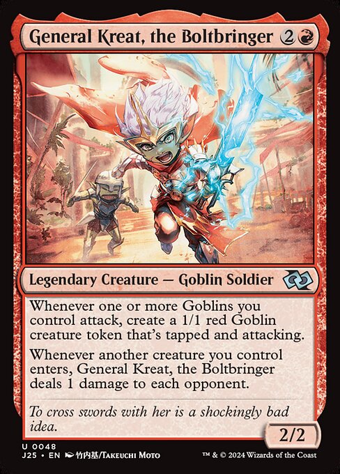 General Kreat, the Boltbringer - j25 Foundations Jumpstart - #48