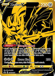 Zacian V - SWSH076 - SWSH: Sword & Shield Promo Cards #SWSH076