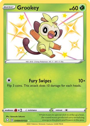 Grookey - Shining Fates: Shiny Vault #SV004