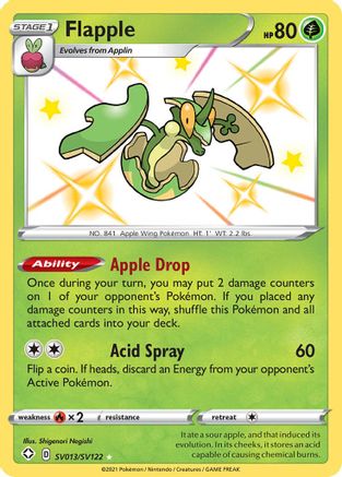 Flapple - Shining Fates: Shiny Vault #SV013