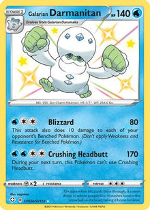 Galarian Darmanitan - Shining Fates: Shiny Vault #SV024