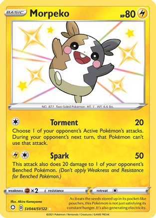 Morpeko - Shining Fates: Shiny Vault #SV044