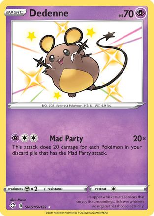 Dedenne - Shining Fates: Shiny Vault #SV051