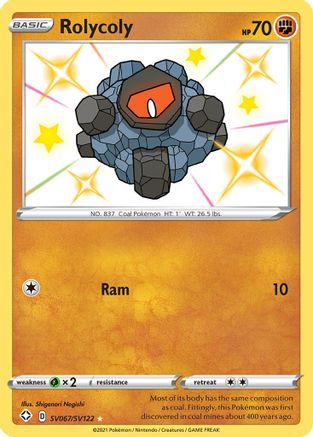 Rolycoly - Shining Fates: Shiny Vault #SV067