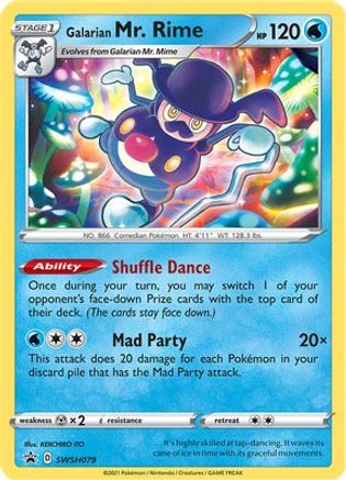 Galarian Mr. Rime - SWSH079 - SWSH: Sword & Shield Promo Cards #SWSH079