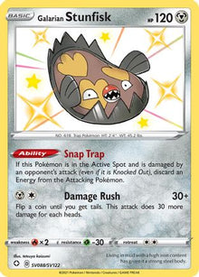 Galarian Stunfisk - Shining Fates: Shiny Vault #SV088