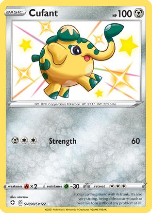 Cufant - Shining Fates: Shiny Vault #SV090