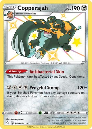 Copperajah - Shining Fates: Shiny Vault #SV091