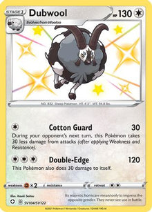 Dubwool - Shining Fates: Shiny Vault #SV104