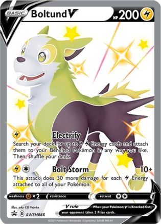 Boltund V - SWSH085 - SWSH: Sword & Shield Promo Cards #SWSH085