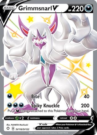 Grimmsnarl V - Shining Fates: Shiny Vault #SV116