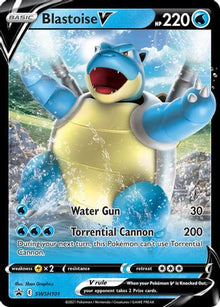 Blastoise V - SWSH101 - SWSH: Sword & Shield Promo Cards #SWSH101