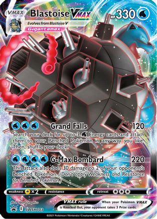 Blastoise VMAX - SWSH103 - SWSH: Sword & Shield Promo Cards #SWSH103