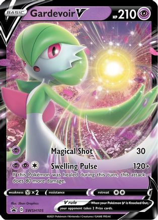 Gardevoir V - SWSH105 - SWSH: Sword & Shield Promo Cards #SWSH105