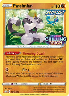 Passimian - SWSH115 (Prerelease) - SWSH: Sword & Shield Promo Cards #SWSH115